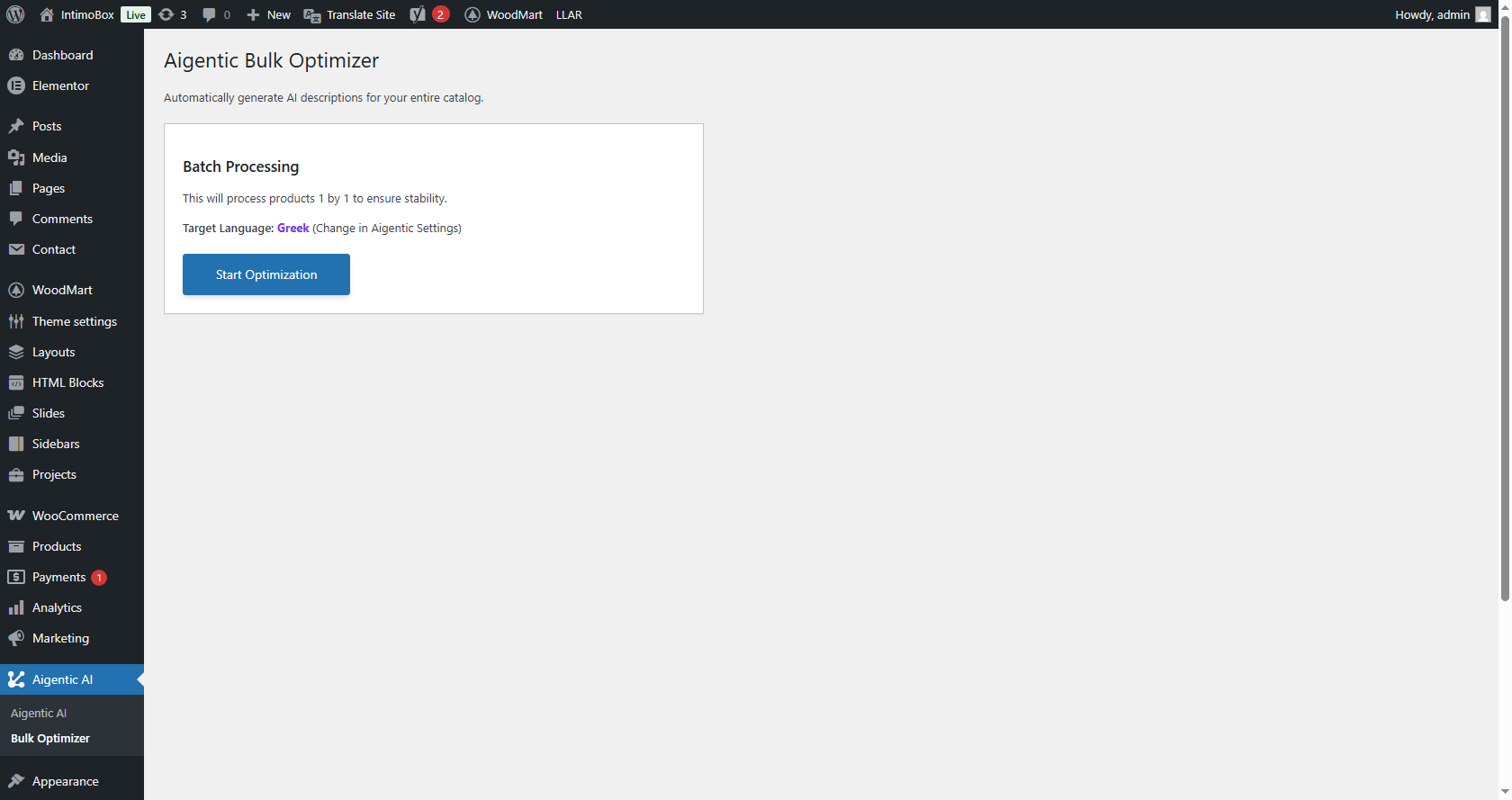Aigentic Pro – AI Manifest & Bot Optimizer for WooCommerce - Image 2