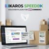 Ikaros Speedex Voucher-plugin voor WooCommerce - productafbeelding Ikaros Speedex-voucherplugin voor WooCommerce – maak Speedex-verzendbonnen aan, druk ze af en beheer ze rechtstreeks vanuit uw bestellingen.