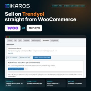 ikaros-trendyol-woocommerce IKAROS Trendyol integration for WooCommerce